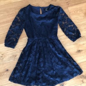 Forever 21 - Blue lace dress